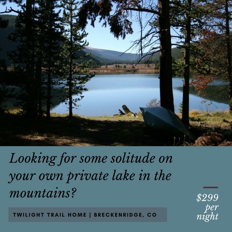 ColoradoRMR's tweet photo. Our guests love stargazing out in Blue River at our Twilight Trail Home (and there's a private lake, what's not to love?) #breckenridge #gobreck #blueriver #summitcounty #exploresummit #goosepasturetarn #mountainliving @GoBreck https://t.co/vwmjRHHoer