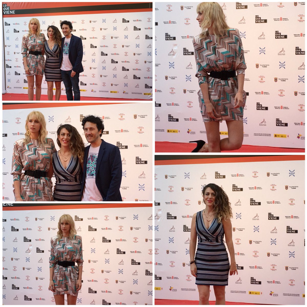 loquevienefest's tweet photo. Tenemos en el photocall del teatro Gaztambide al equipo de @AnaDeDiaFilm, con la presencia de la directora Andrea Jaurrieta [@NinaOlvido], la actriz Ingrid García-Jonsson [@Giajons] y el productor Iván Luis Agrelo [@ivanluisagrelo] #LQV2018 https://t.co/KRjOaBQjzD