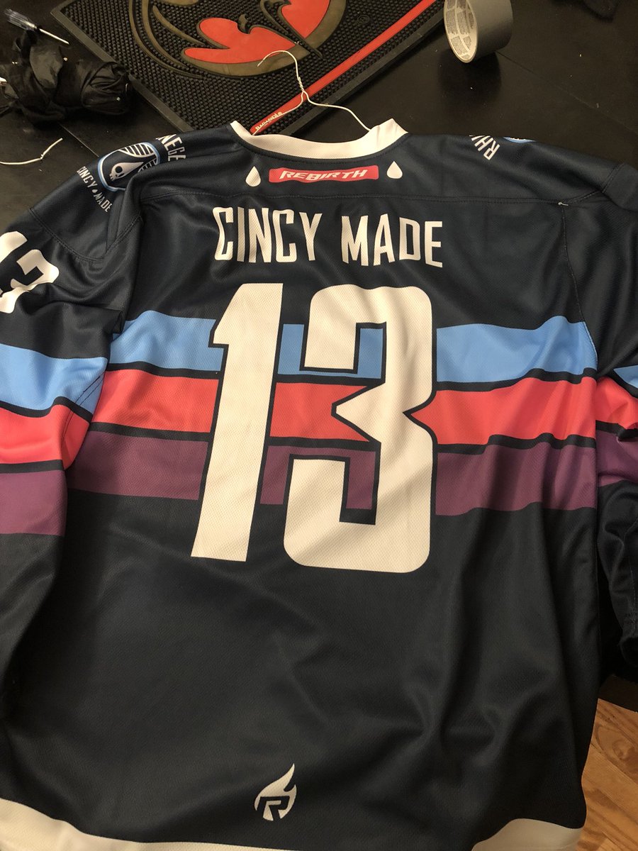 Uc Bearcat Club Hockey On Twitter The Winner Of The Rhinegeist Jersey Is Leximccoyy Dm To Claim Your Prize