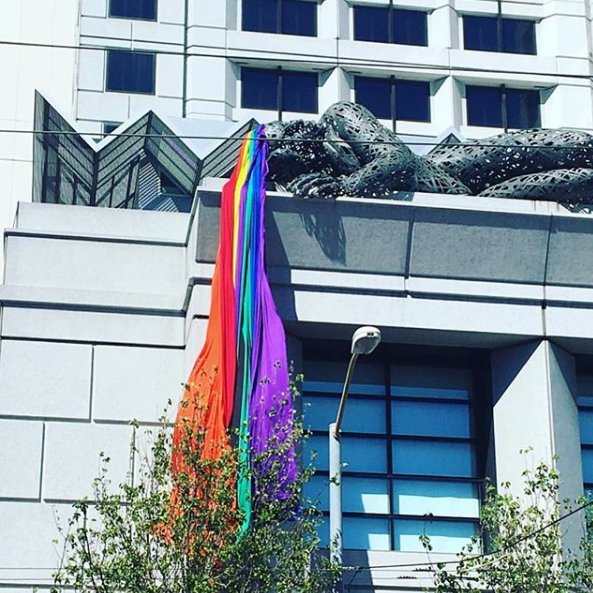 Dreamer, dreamer let your hair down. #lovetravels #Pride2018 #Pride