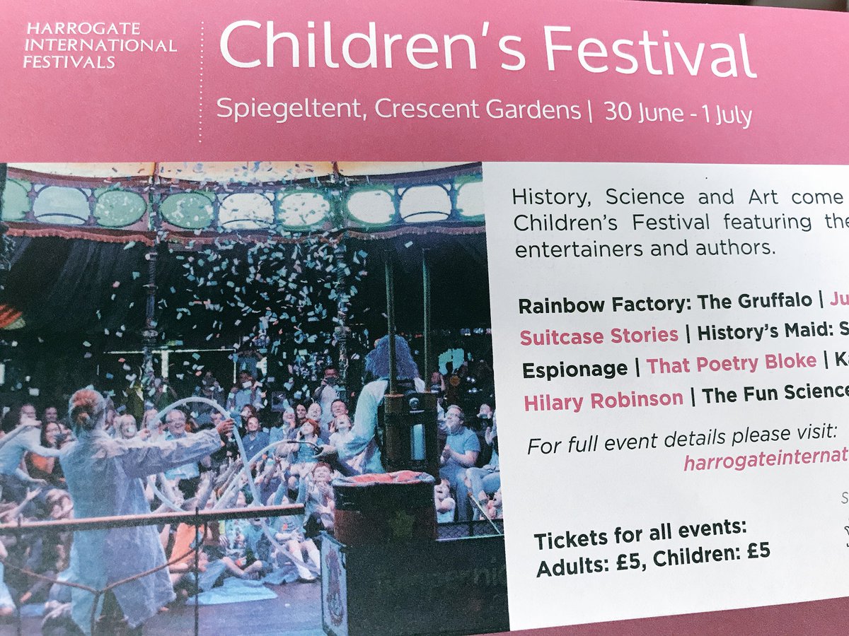 Casually looking through the <a href="/HarrogateFest/">Harrogate Festivals</a> brochure which arrived in the post this morning to see the hubby (<a href="/markwpickering/">Mark Pickering</a>) in one of the pictures! #fameatlast