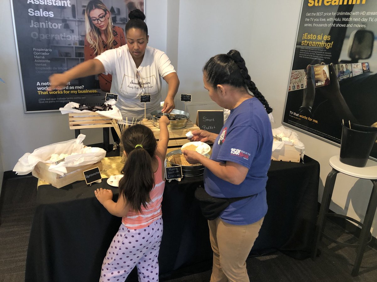 HappyEBSprint's tweet photo. Come down to Sprint in Pittsburg (across from Target)! Dessert Cart, Mariachi &amp; face painting! Deals on iPhone X and Samsung devices!! https://t.co/TAukb53TYs
