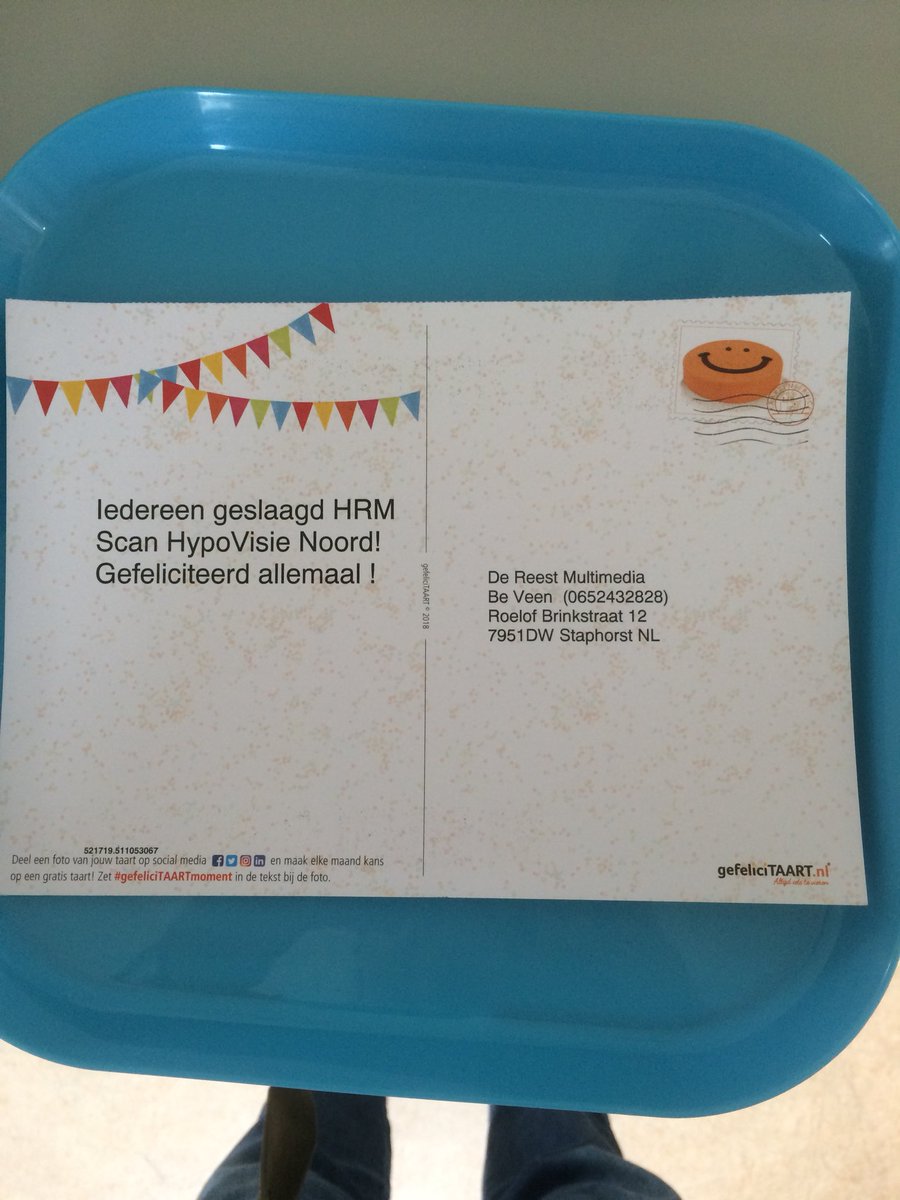 DeReest's tweet photo. #gefelicitaartmoment voor De Reest Multimedia. https://t.co/lanM7UuPZ9