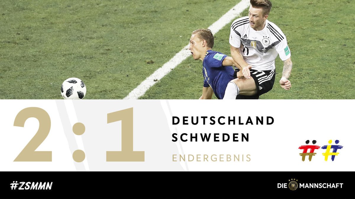 Wahnsinn in Sotschi! Wir gewinnen in Unterzahl und letzter Minute gegen Schweden.
#ZSMMN #WM2018 #GERSWE 2-1