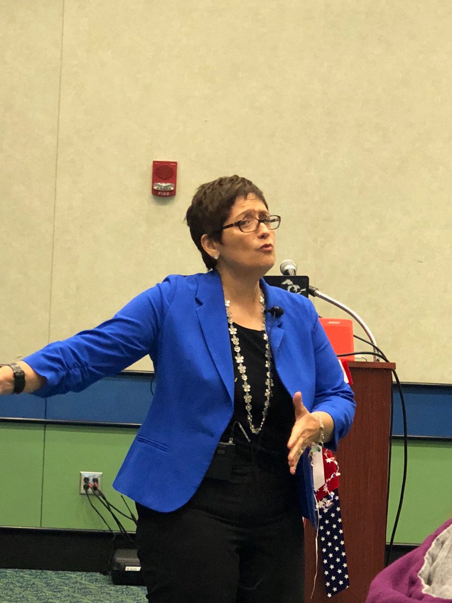 MATA_Graphics's tweet image. Being inspired by Dr. Sandra Clement, principal of Foy H. Moody HS, Corpus Christi 
She is a CTE teacher’s best friend/advocate.