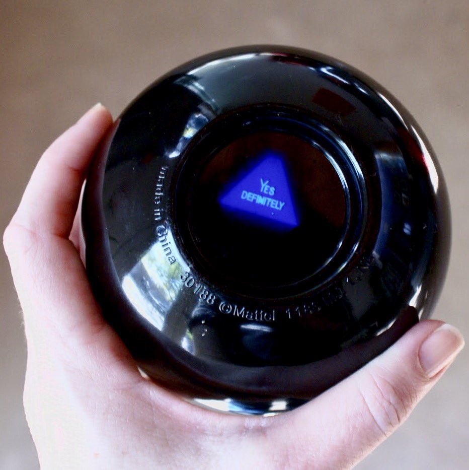 PC_Butter_Bread's tweet image. Magic 8 Ball says: YES!
#YesDefinitely