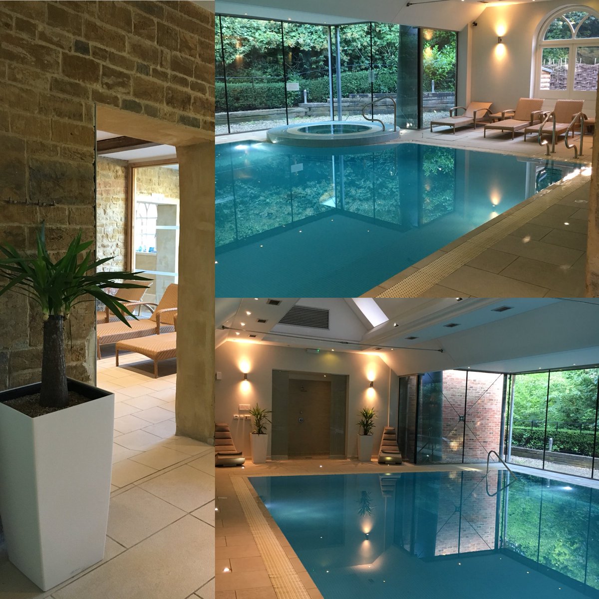 StableyardSpa's tweet photo. Beautiful Morning! Have a great Sunday #spaday #cooloffinthepool #beauty #rushtonhall #stableyardspa #SundayFunday #treatyourself ☀️ https://t.co/uP8Ysvm8M2