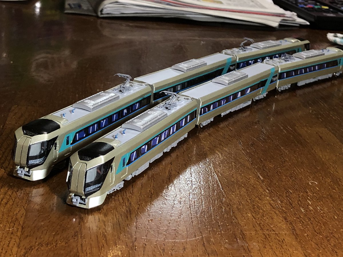 製作した模型 Twitter