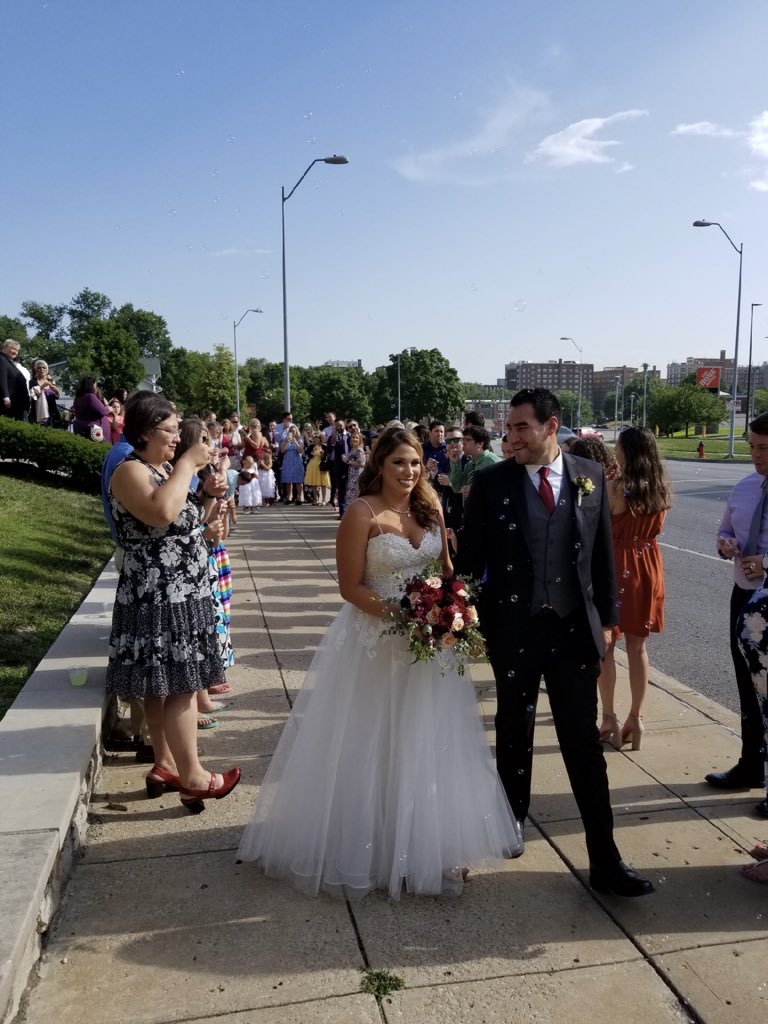 A contract signing, a showing, a 30 day out meeting and a 110 guest ceremony! Thank you God for all of our blessings today!