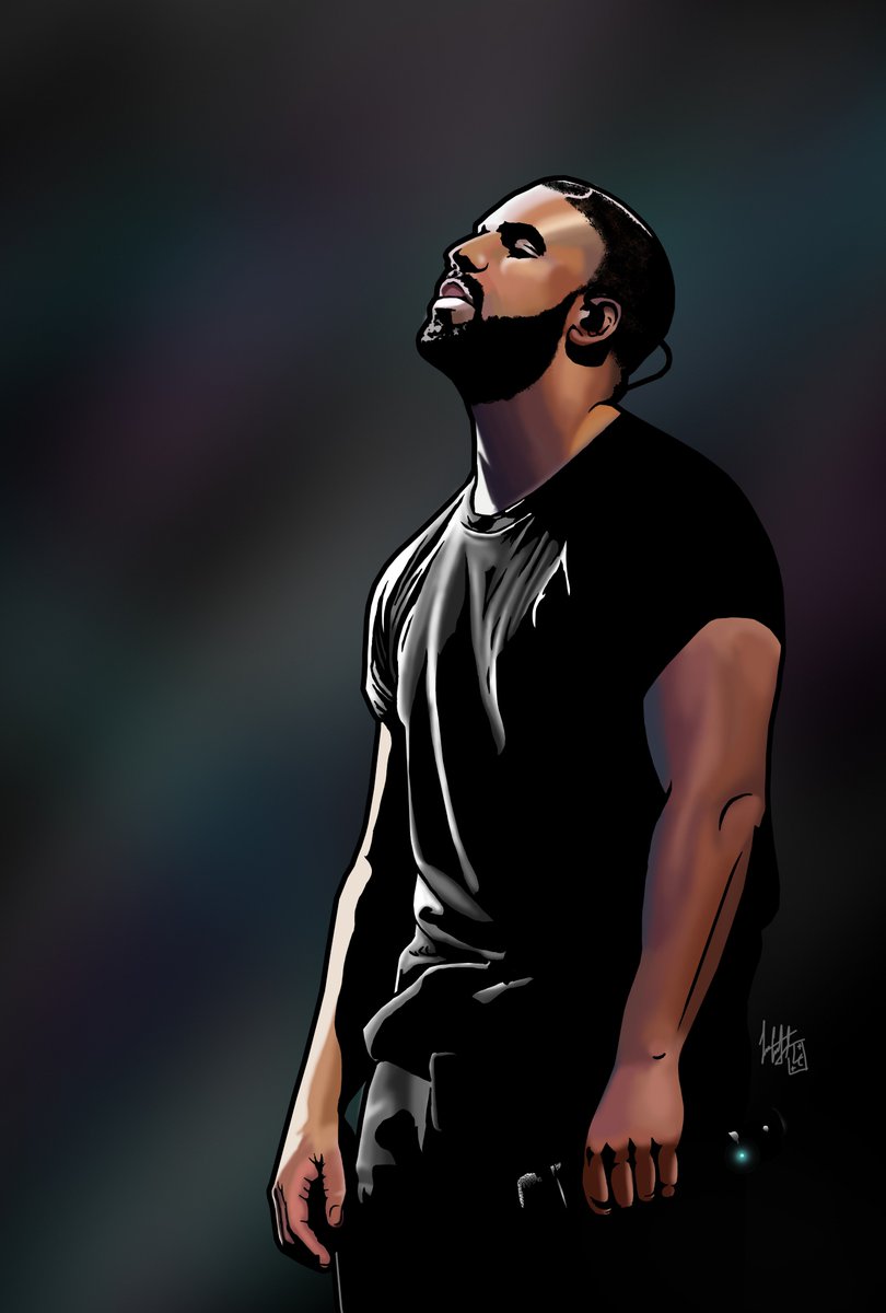 TheRealLeeCraft's tweet photo. #TodayIPainted @Drake  

#Comics #DigitalArt #DigitalPainting #comicbooks #ComicArt #Drizzy #Scorpion  #TheSix #Toronto #Memphis #Degrassi  #Nickelodeon #YoungMoney  #commissionsopen 

If you like it go check out my insta also @TheRealLeeCraft https://t.co/Hf5LSj2ggP
