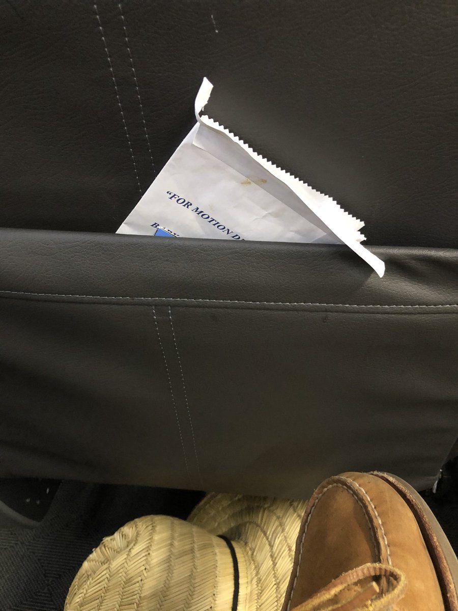 CubaPuddingJr's tweet photo. found an actual human turd in the seat back pocket in front of me on an @AmericanAir flight. what do i win? 
#dookiegate #trumptrain https://t.co/9TVqNR6aVe