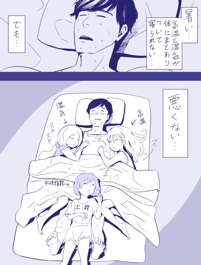 暑くて寝苦しい夜もこれなら… 