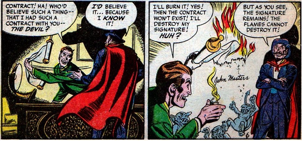 panelpulp's tweet photo. Web of Evil #9 (1953) https://t.co/vxG4IOSgTa