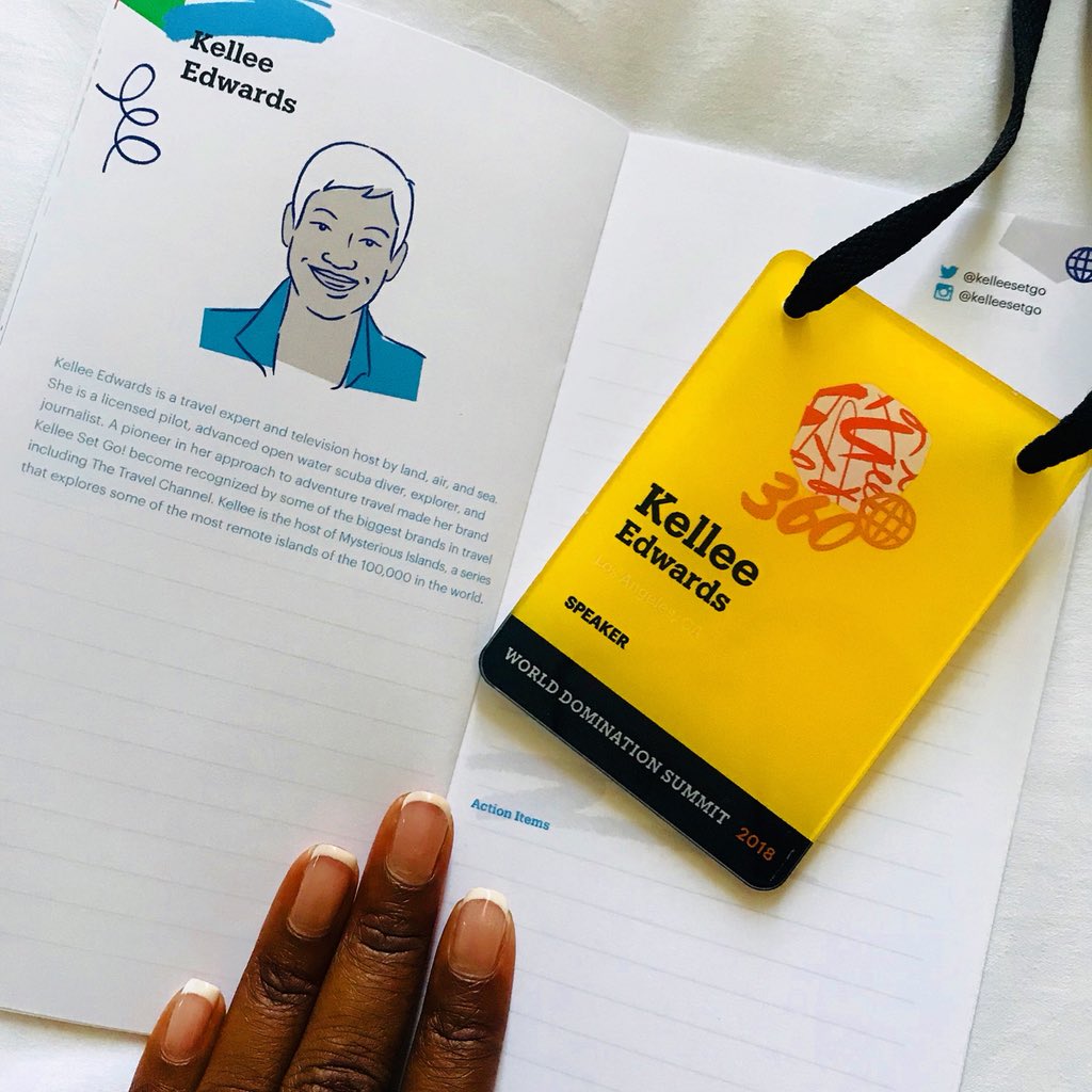 KelleeSetGo's tweet photo. I knew I’d be cute with platinum hair! Just thought it would be in real life 🙃. EXTREMELY excited to Keynote the World Domination Summit #WDS2018 tomorrow on the main stage in front of 1,000 attendees, my largest Keynote to date #KelleeSetGo #WomenInTravel #Adventure #OptOutside https://t.co/CK7vGCocjM