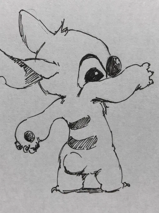 いい感じに描けた気がする! 