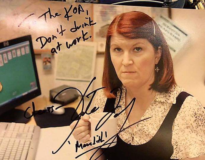 KidsofAlbany's tweet image. Thank's so much @KateFlannery for the sweet photo and words of wisdom! #thekidsofalbany #rockyhorror #theoffice