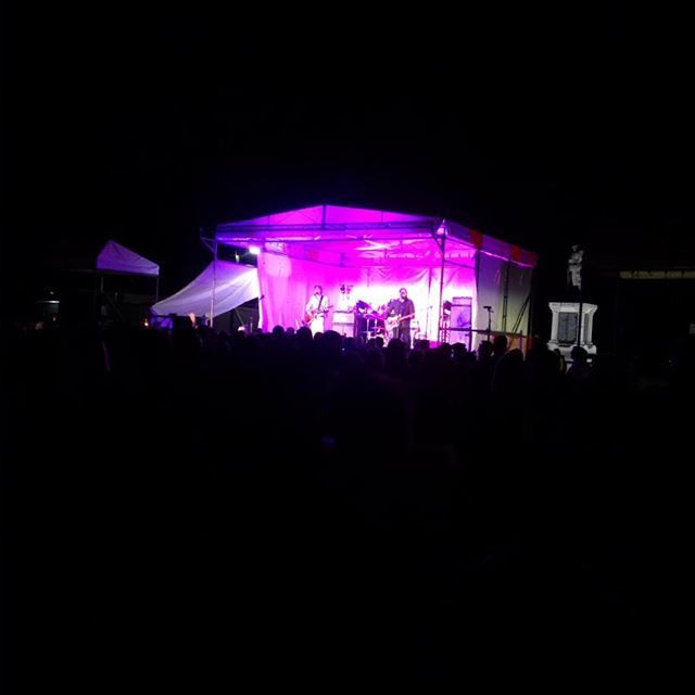 Ladies and gents....The Joel Plaskett Emergency!!! #downtowntruro #soundsofsummer #saltydog #livemusic ift.tt/2lK6BQs
