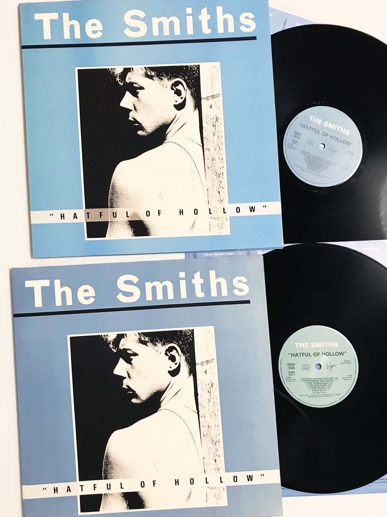 nishi03050305's tweet photo. The Smiths - Hatful Of Hollow (70290)
- Virgin France 1984 LP
- 1st sleeve no barcode
- Topac sleeve w/ green labels
#SmithsComparisons #TheSmiths #Morrissey #VirginFrance https://t.co/yPmfkK3Smp