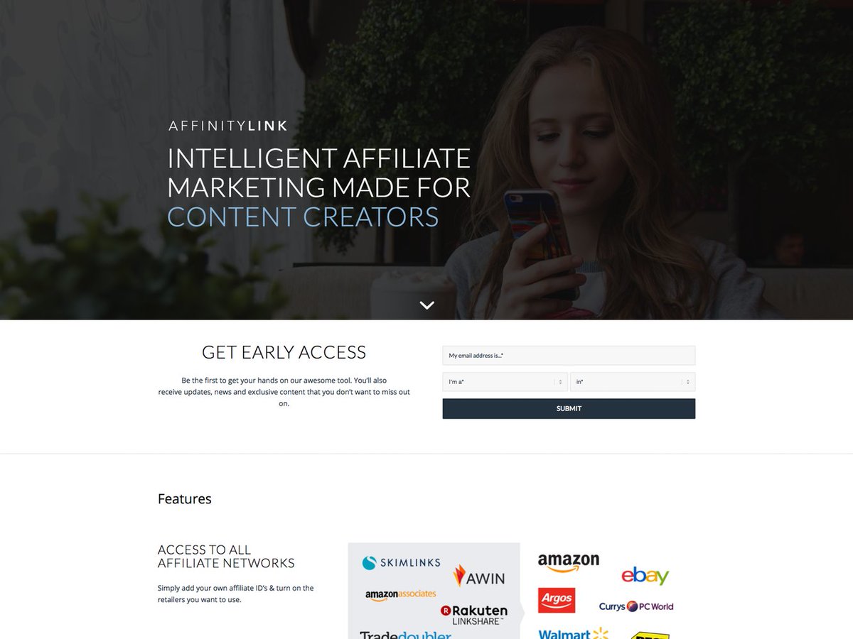 BetaList's tweet photo. AffinityLink: Intelligent Affiliate Marketing made for Content Creators &amp; Influencers

https://t.co/vvaENqSTva https://t.co/6DkeLdItoY
