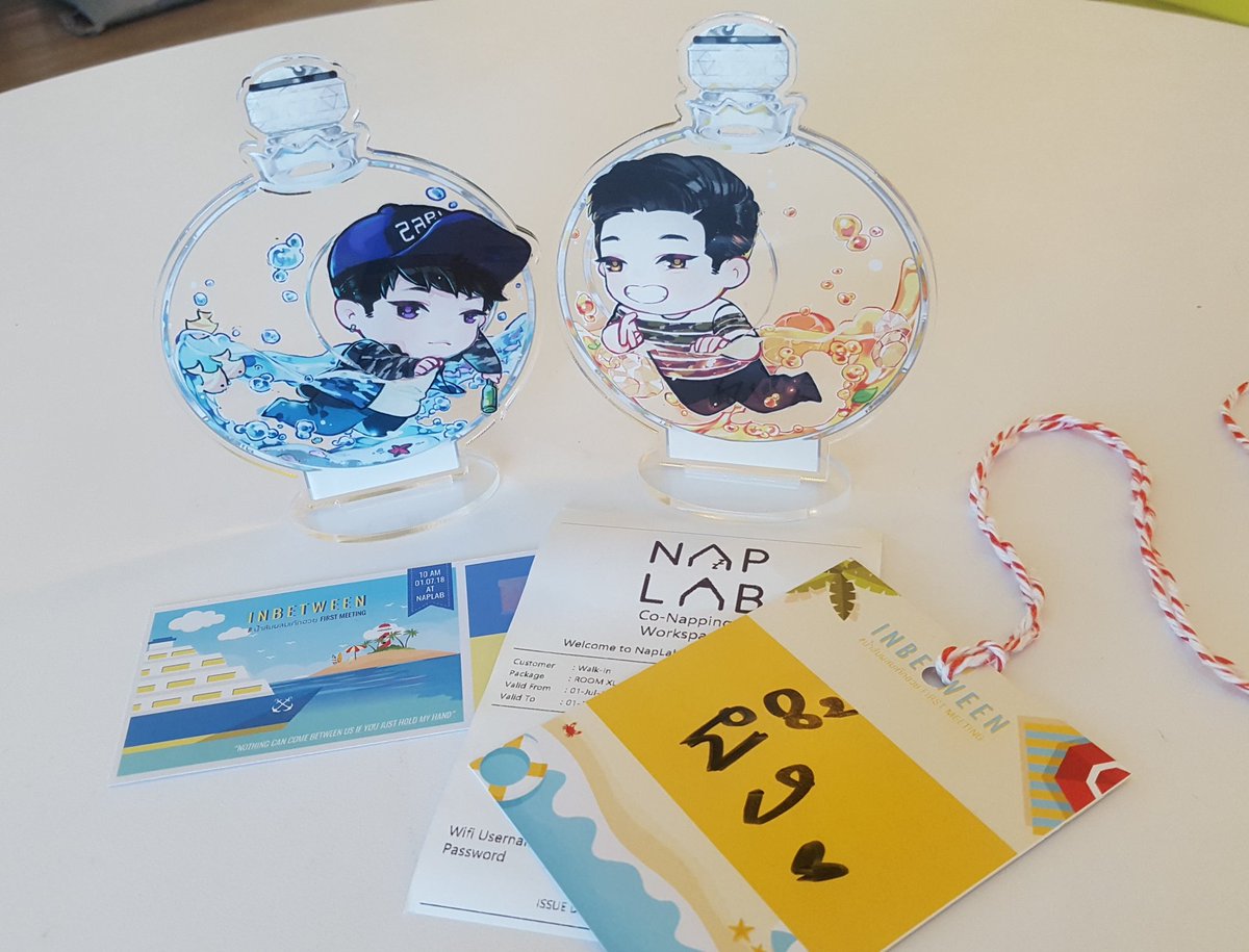 มาถึงแล้วววว #น้ำส้มผสมเก๊กฮวย #Inbetween1stMeeting