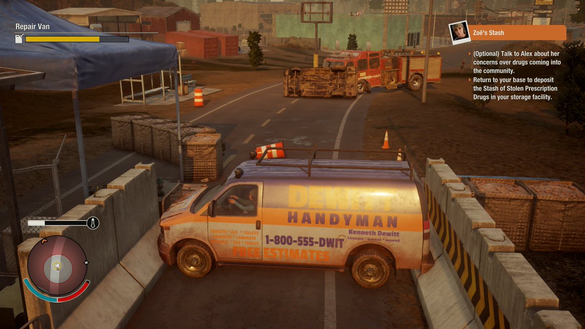 Janaidian's tweet photo. #StateofDecay2 #XboxShare Perfect parking https://t.co/uOyiUuF4Uo