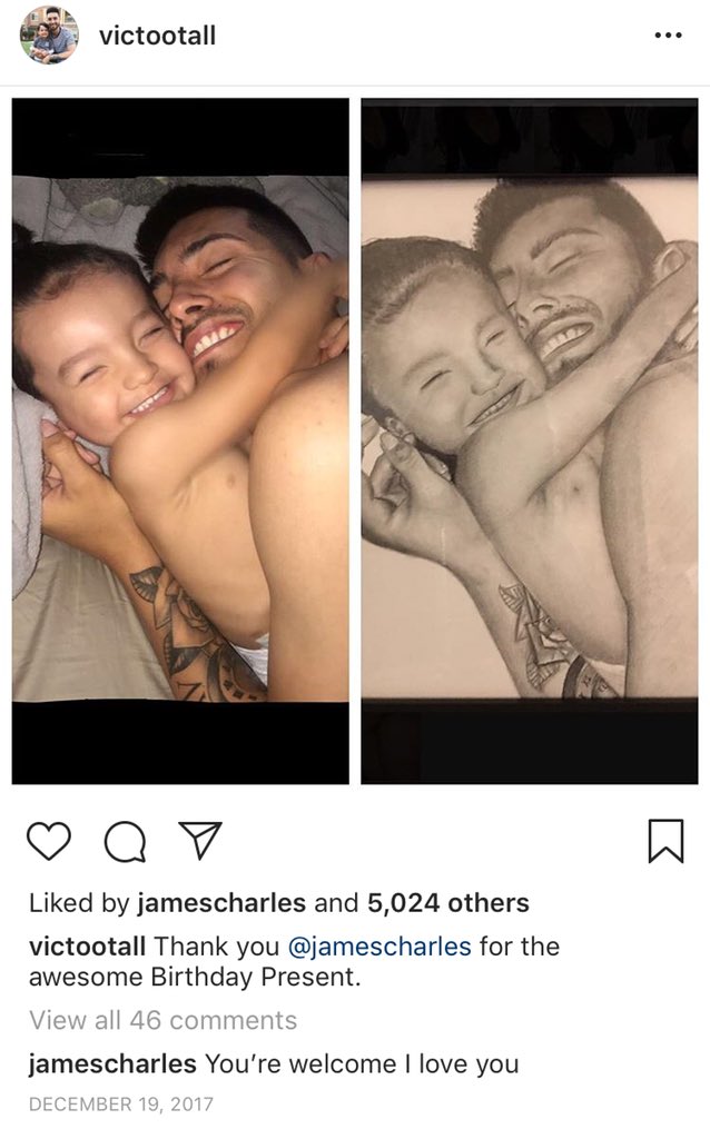 JayElle93's tweet photo. @jamescharles @ddlovato I thought you said you haven’t tried drawing in over 3 years? 🤔 https://t.co/ZsnFJDb46f