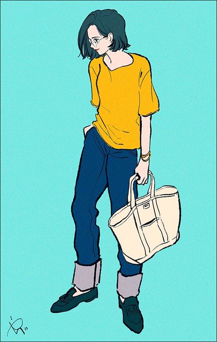 「yellow shirt」 illustration images(Popular｜RT&Fav:50)