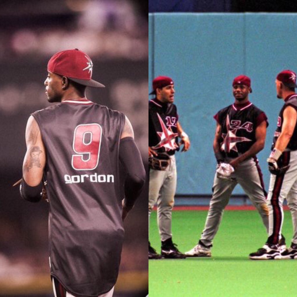 Max Price on X: Backwards hat, tats, sleeveless shirt. Dee Gordon and the  @Mariners are ruining the game. No class! Oh wait, they did this before?  Griffey and Buhner were involved? And