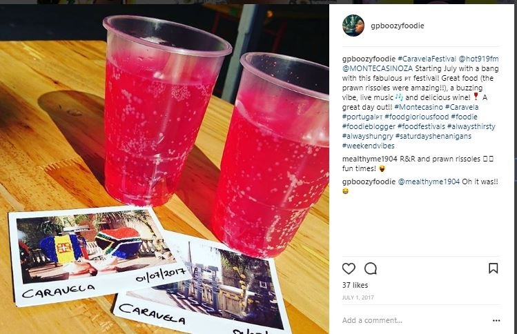 Boozy_Foodie's tweet photo. #InstaFlashback!  Oh look where we were on the 1st of July 2017 @le_bon_sauvage_! The #CaravelaFestival at @MONTECASINOZA  Tipo Tinto and prawn rissoles - totally yum!  A great day out!!  #Caravela #GottaLuvMonte #foodgloriousfood #foodie #foodieblogger #foodfestivals https://t.co/KnkA0iNmB7