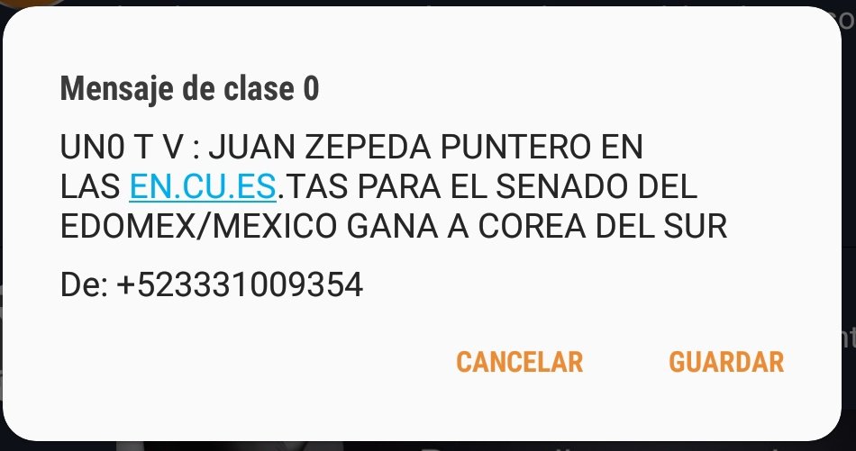 marthedn's tweet image. Que onda con la publicidad invasiva?????? No la quiero!!!! 😤 #noalsmsflash #smsclase0 #smsflash @IFT_MX @Telcel @samsungmobilemx @brozoxmiswebs @AristeguiOnline @DrNetas @policiaciber @INEMexico @IEEM_MX @UnoNoticias @CNNEE  @jorgeramosnews