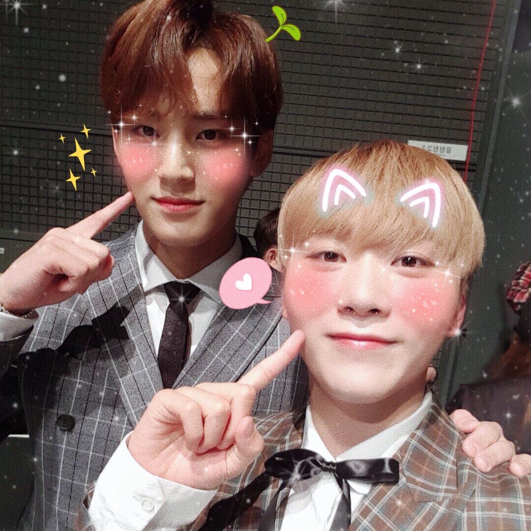 ˗ˏˋ  #김민규 #MINGYU 
#민규 + #SEUNGKWAN #부승관 #세븐틴  ˎˊ˗ 

babies :(((