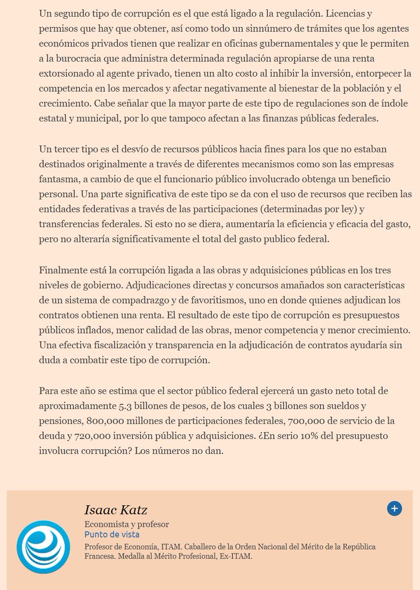 MexicoComoVamos's tweet photo. López Obrador repite, como si fuese mantra, que todos los problemas de México se resolverán (con su puro ejemplo de honestidad) acabando con la corrupción: @econoclasta https://t.co/kAUWH0GUSi https://t.co/8qpVNz3F4d