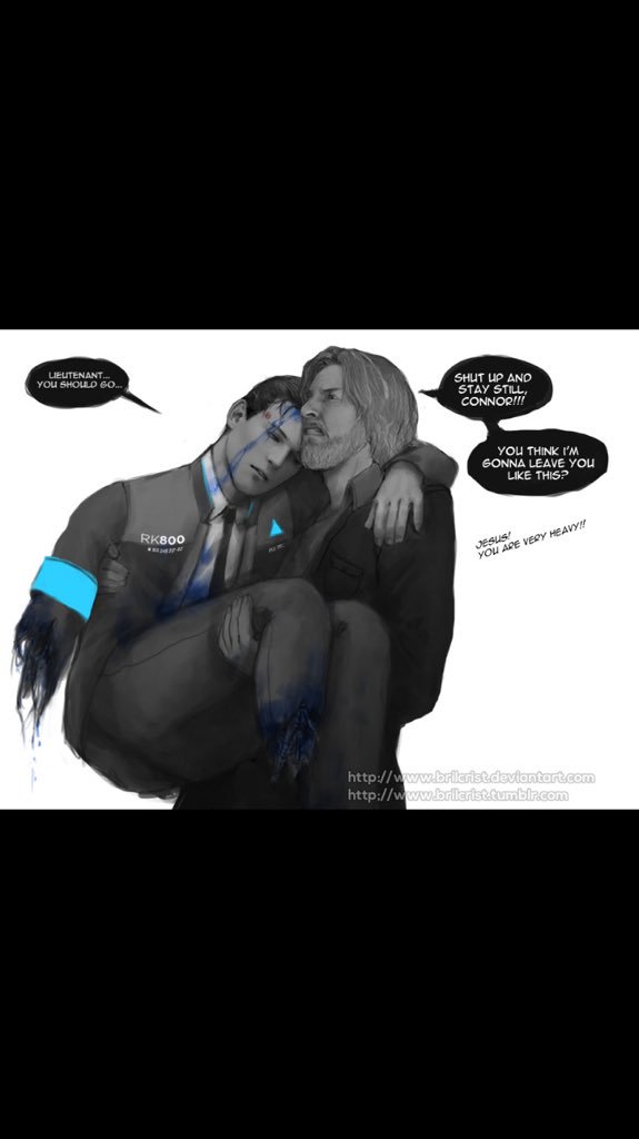 SoxYaoi's tweet photo. #tumblr #DetriotBecomeHuman #DetroitBecomingHuman #connor #hank #blueblood #yaoi https://t.co/mIDPfURW9V