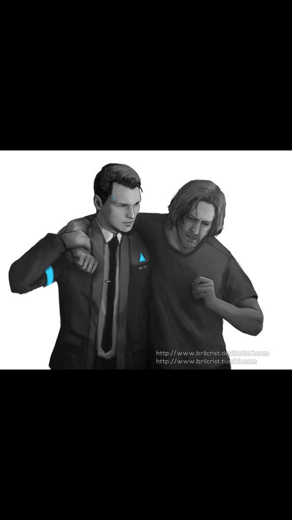 SoxYaoi's tweet photo. #tumblr #DetriotBecomeHuman #DetroitBecomingHuman #connor #hank #blueblood #yaoi https://t.co/mIDPfURW9V