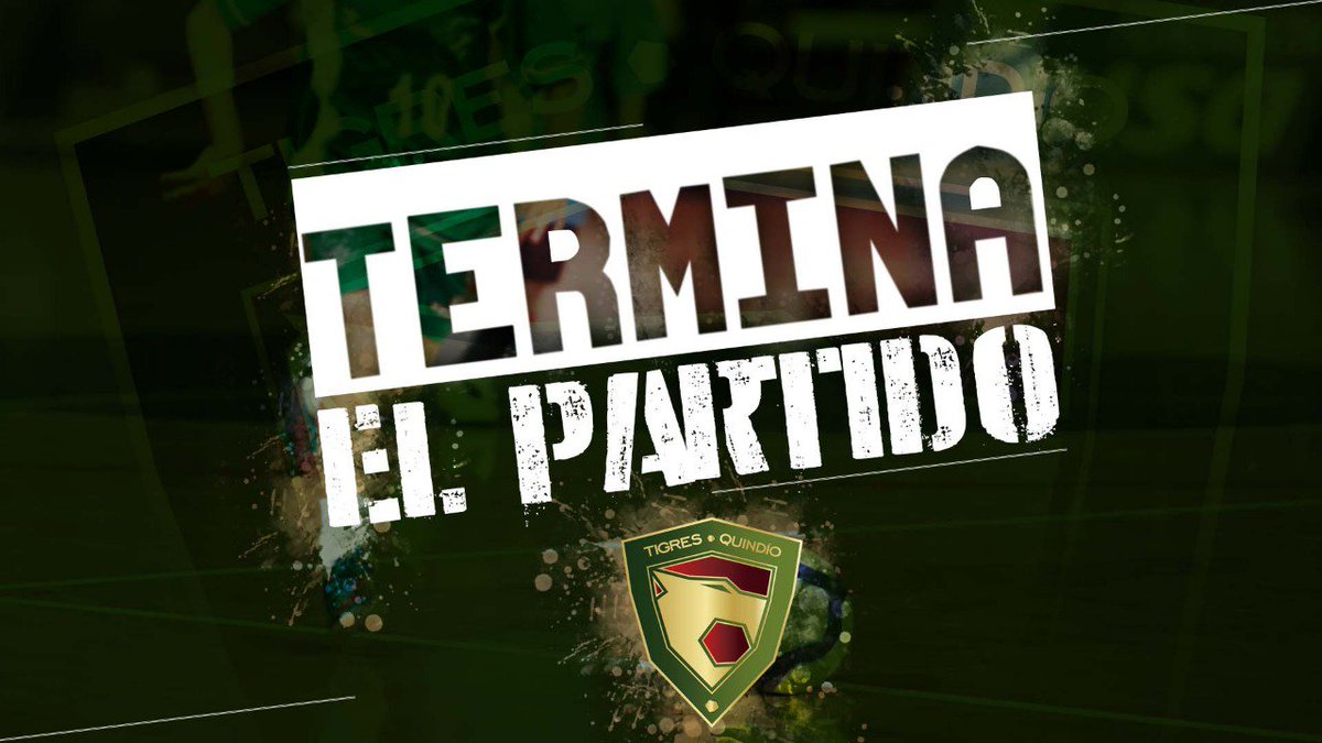 TigresdeQuindio's tweet photo. Inicia el segundo tiempo
Barranquilleros Fútsal 10 🆚 Tigres del Quindío 3
Vamos tigres
#YoSoyTigresdelQuindio
💚💛❤️🐯⚽ https://t.co/QJUxd7mntj