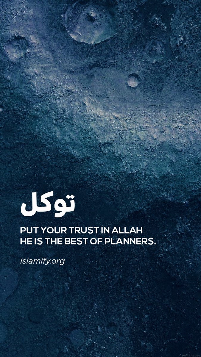 Alhamdhulillaah's tweet photo. Tawakkul https://t.co/qzPUlBG068