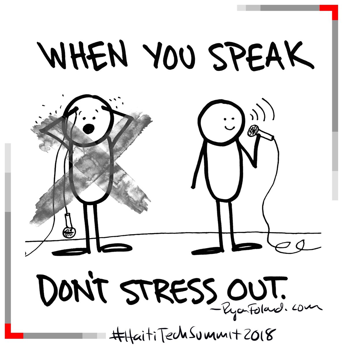 ryanfoland's tweet photo. Do yourself a favor. Don’t freak out. 

You got this.

#haititechsummit2018
#313method https://t.co/EQFhTGpkG4
