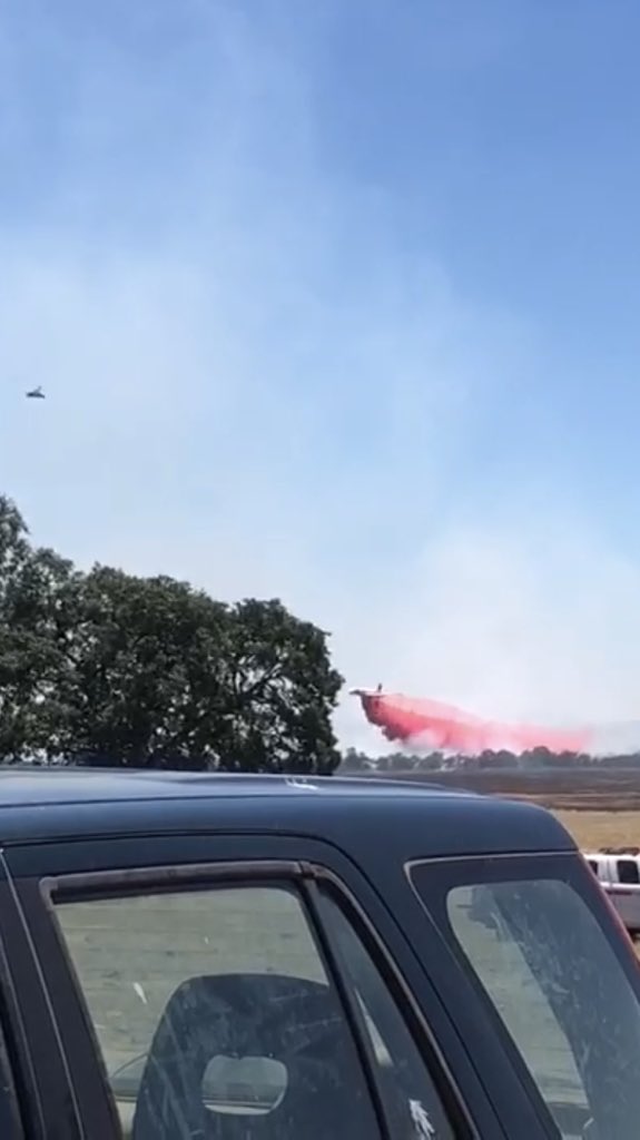 CALFIRESHU's tweet image. #BascomFire    Photo courtesy Courtney Kreider