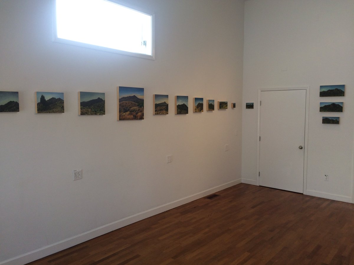 markaubert's tweet photo. Installation views of “The Sleeping Lady” - on view through June at Throckmorton Theatre, gallery hours T-Sat 2-6pm #millvalley #marincounty #mttamalpais #pleinair https://t.co/OkpeqqdCRM