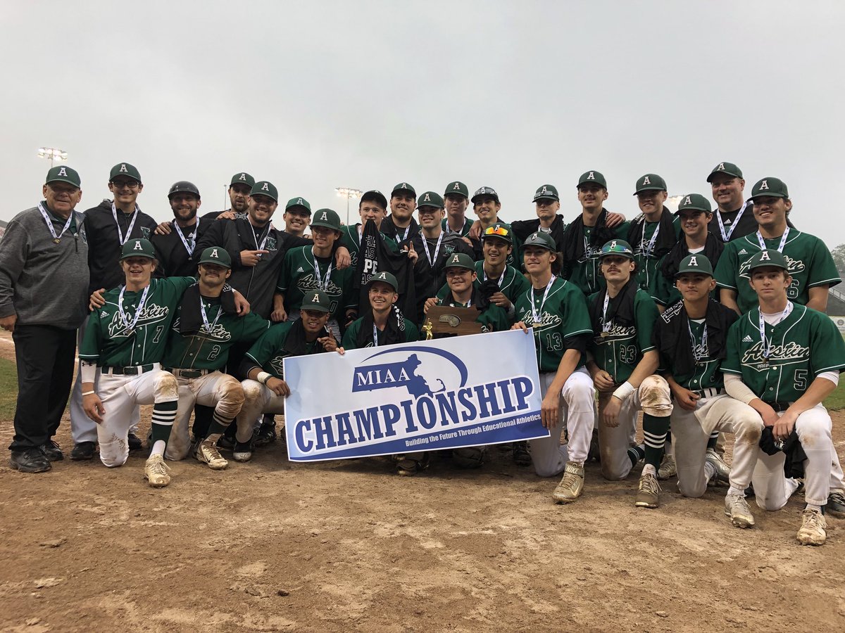 MIAA_Intern's tweet photo. Congratulations to the Division III Baseball State Champions! @APSbaseball @AustinPrepAD @MIAA033 #gameonMIAA https://t.co/TlkkmgjeJP