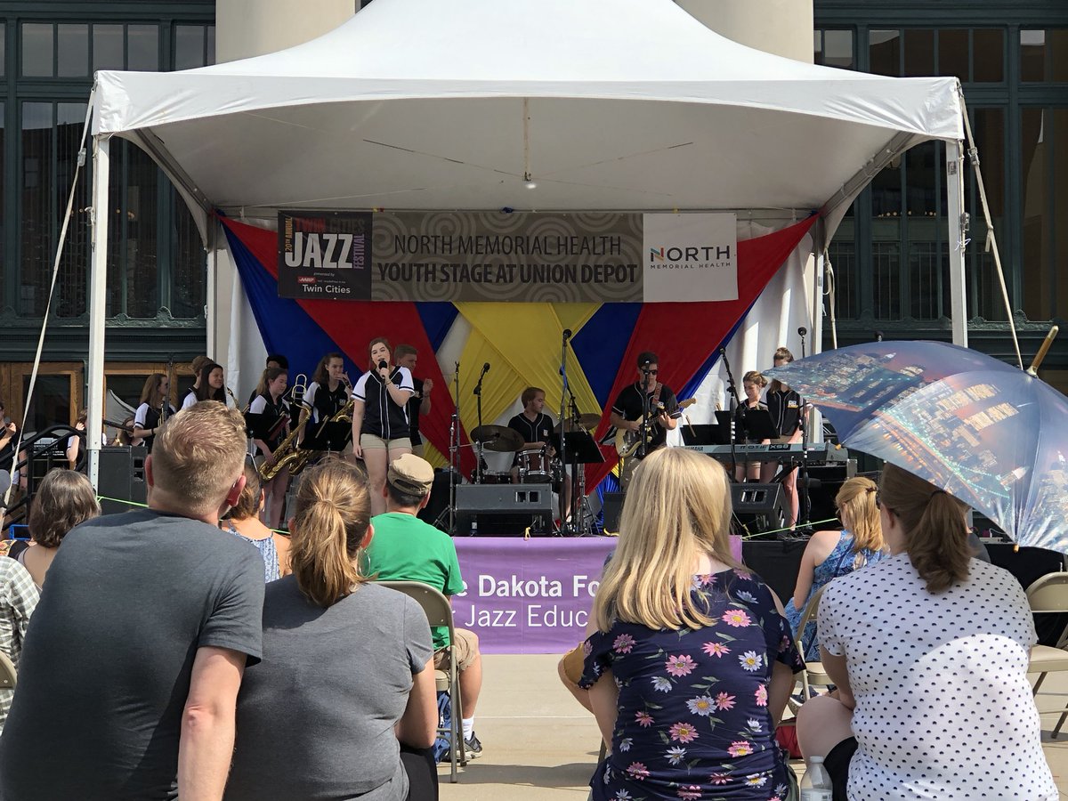 AVHSArts's tweet photo. Hey! It’s @AVRandB playing @tcjazzfestival! https://t.co/7J8PlUhp1L