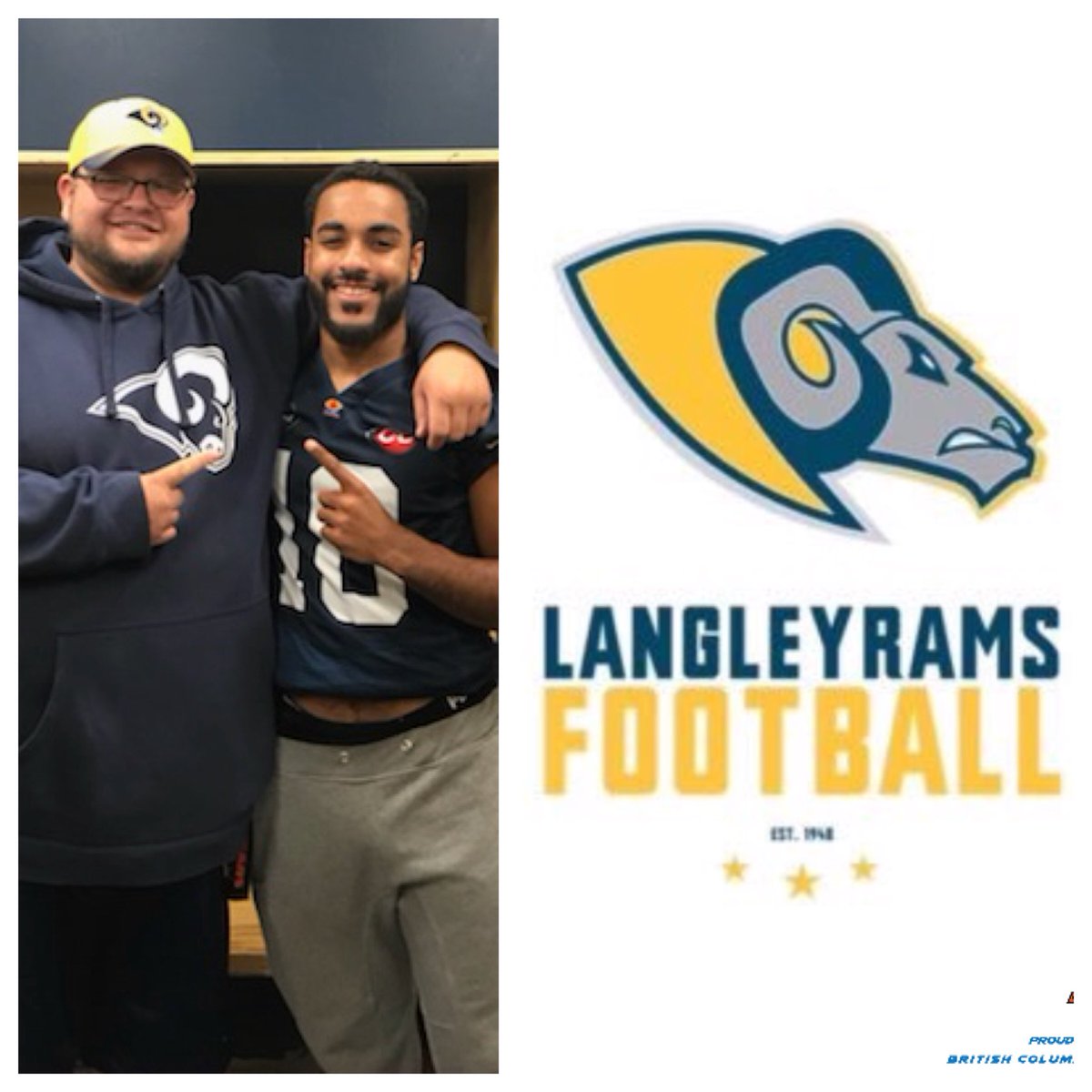 #cjflsigning #LangleyRams #Football Club is proud to announce the signing of #MaxJoseph Welcome to the #family #1Beat tickets@langleyrams.com <a href="/BCFC_Media/">BCFootballConference</a> <a href="/CJFLnews/">CJFL News</a>