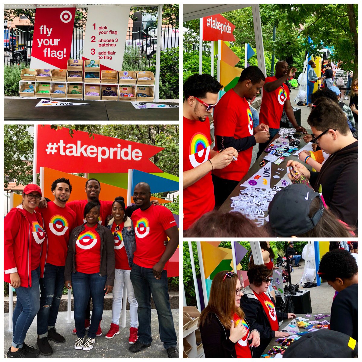 Thank you for all the <a href="/Target/">Target</a> volunteers who came out today to celebrate Youth Pride! Such an incredible event, inspiring kids to be their authentic selves. #TakePride 🌈