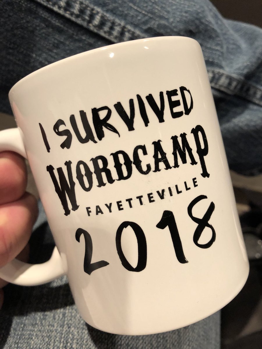 dotstrategy's tweet photo. Thanks for the mug @wcfay. A busy day comes to an end. #wcfay https://t.co/OIBmmjPKF7