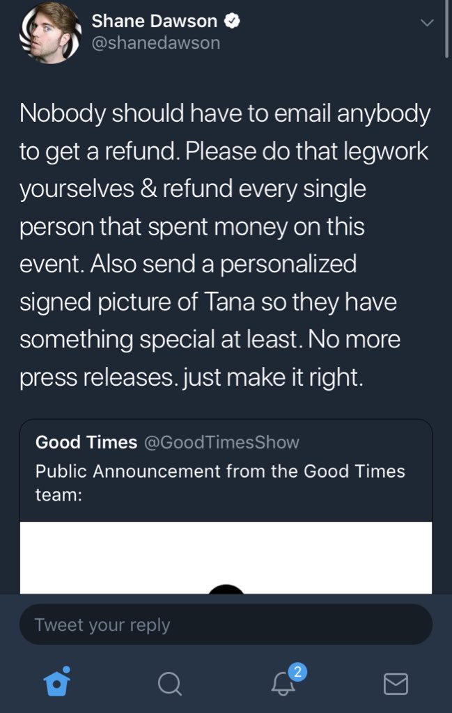 anyone besides tana should’ve run this convention. shane would’ve done great.