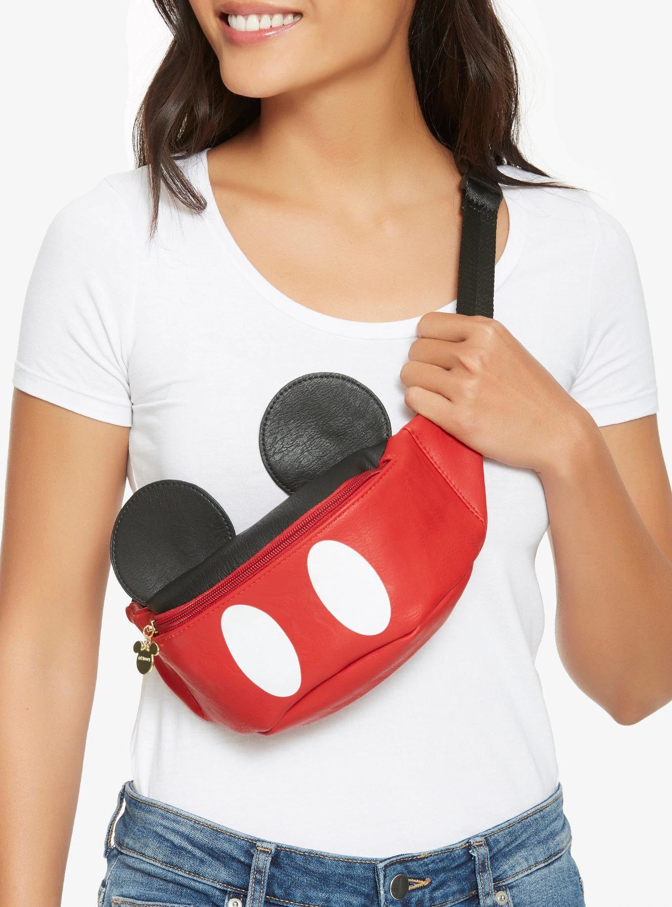 Mickey mouse denim hip pack outlet