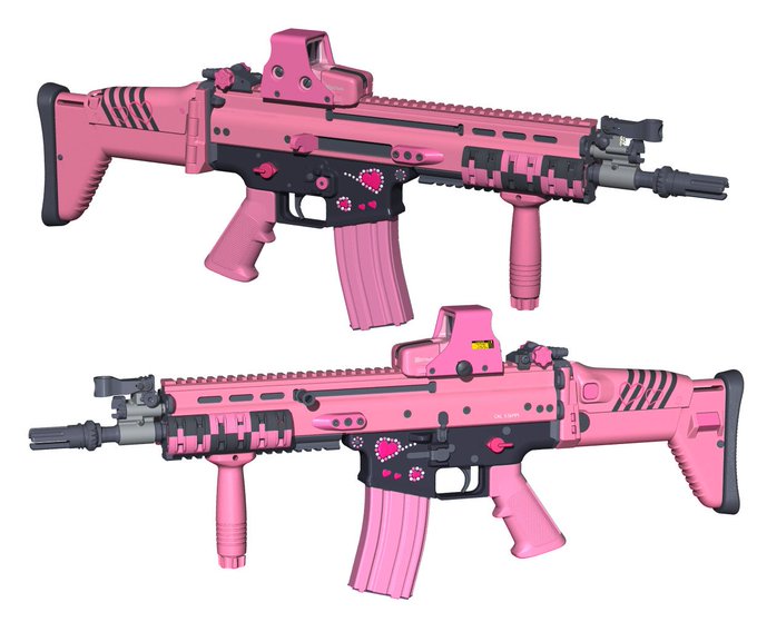 SCAR-PINK
#3DCG #Shade3D 