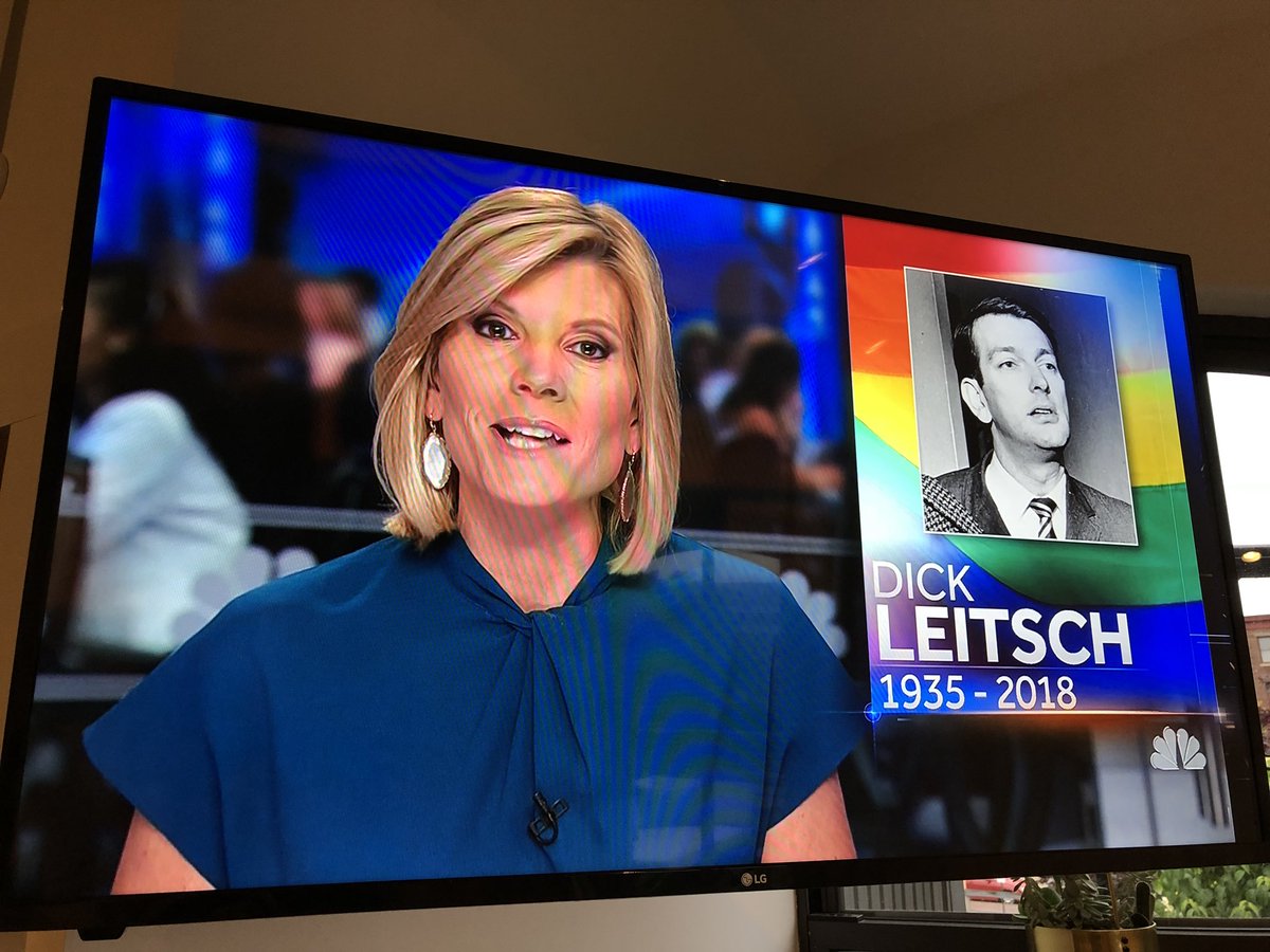 BlakeHayes's tweet photo. Thank you @NBCNews for honoring a pioneer in the movement for #lgbtequality. RIP #DickLeitsch (PS if you’re gay and don’t know what the Mattachine Society was, Google and read some important history!) https://t.co/DkCaRMEn5l