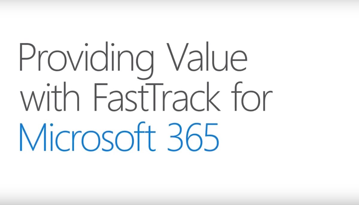 MSTCommunity's tweet photo. [Watch] Providing Value with #MSFastTrack   for #Microsoft365.
https://t.co/L6UnzMNUvl https://t.co/Vqpfdk3Xpz