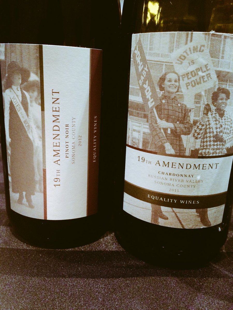 FilmsForChange's tweet photo. At the #NCLC2018 conference to get a 28th Amendment to #OverturnCitizensUnited we are drinking 19th Amendment wines🍷 When people tell you Amendments are too hard to achieve remember the 27 that have come before us. #PowerUpTogether https://t.co/MHsSKYWODg